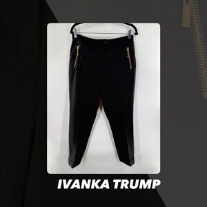 EUC Ivanka Trump Zip Pocket Pants